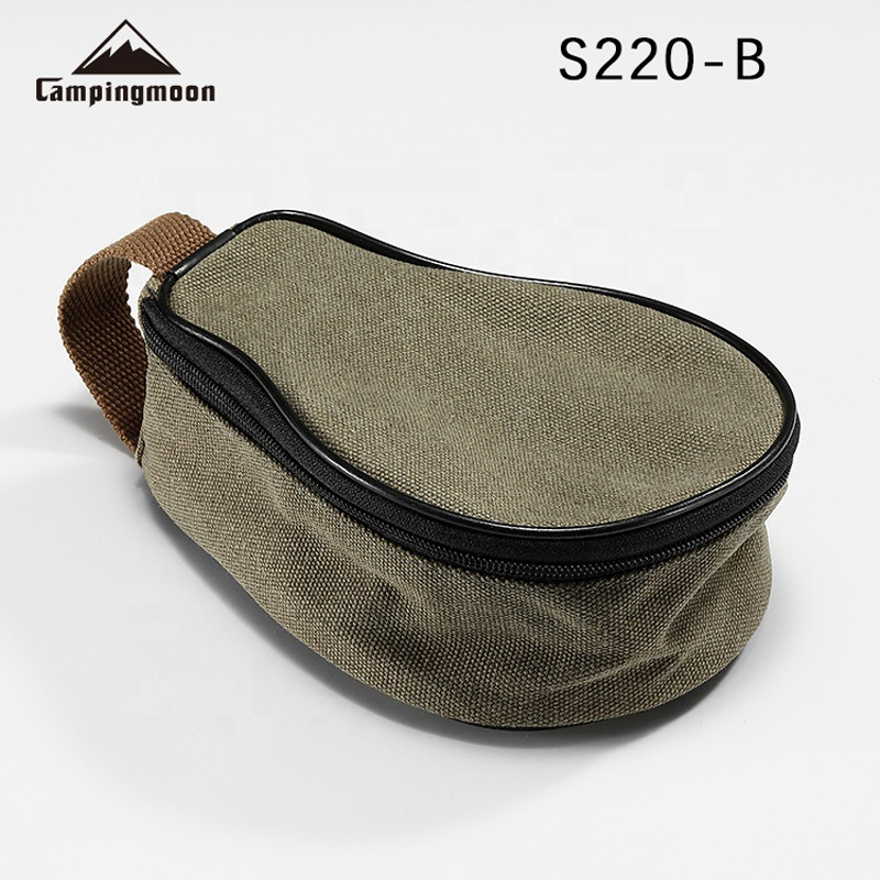 Food Snacks Delivery - CAMPINGMOON S220-B Kanvas Mini Çanta 21x15x9cm