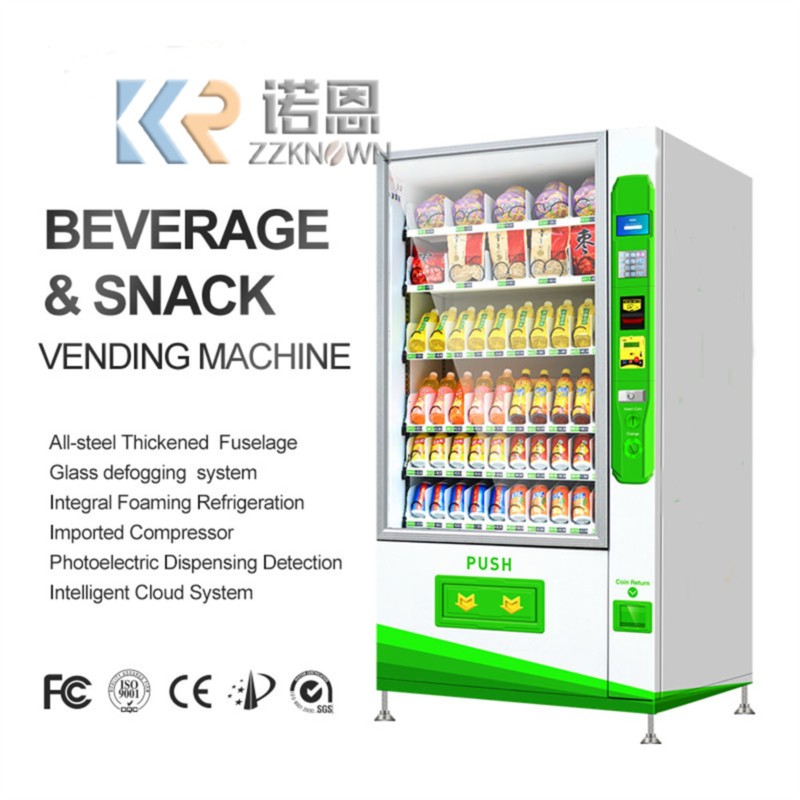 Food Snacks In Usa - Park İçecek Otomatı Büyük Kapasiteli Karma