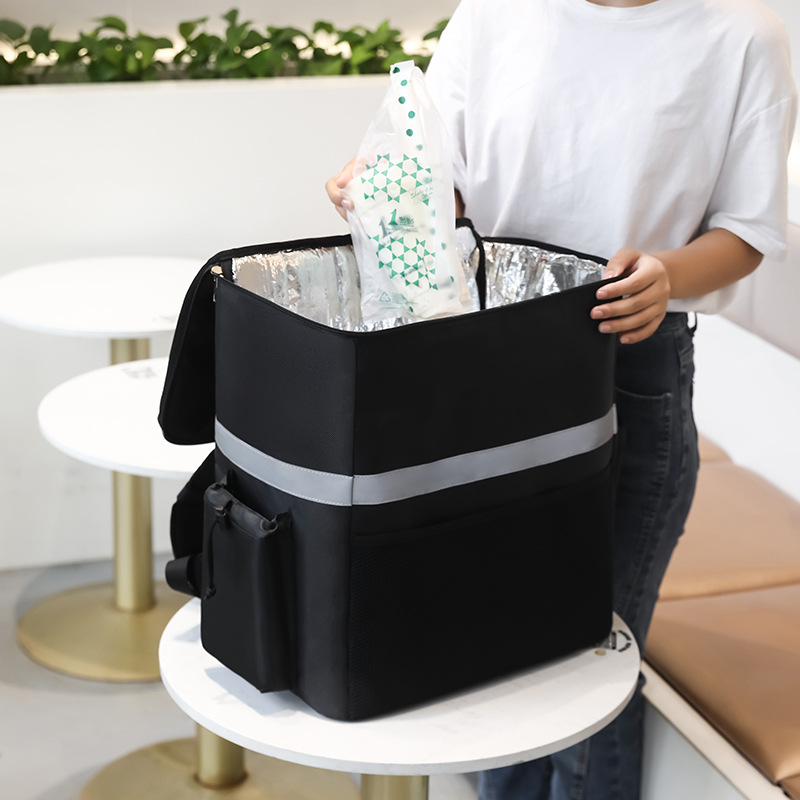 Food Snacks Delivery - 35L Ekstra Büyük Termal Yiyecek Çantası