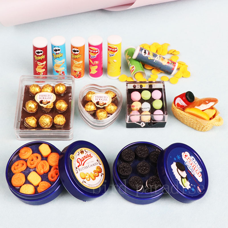 Junk Food Snacks - 1/6 Miniatrue Bebek Gıda Mini Çikolatalı