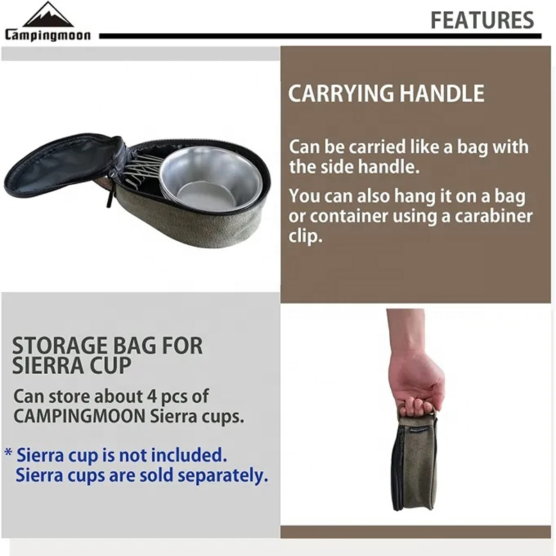 CAMPINGMOON S220-B Kanvas Mini - Food Snacks Delivery incelemesi ve fiyatı