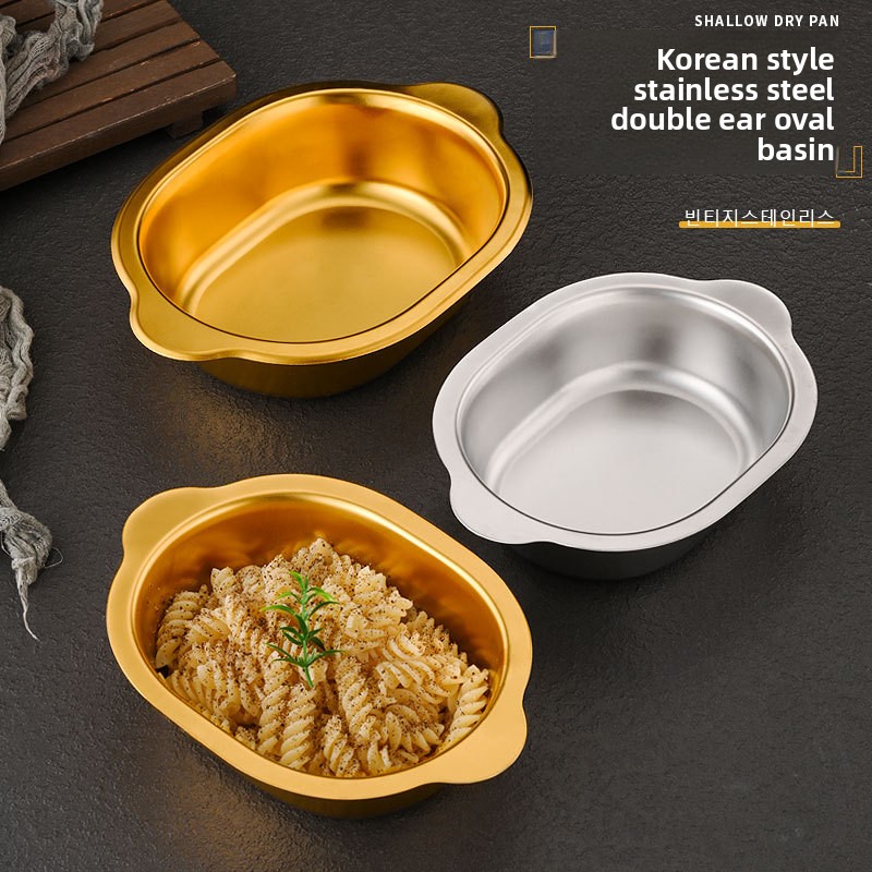 Kore paslanmaz çelik çift kulp - Korean Food Snacks incelemesi ve fiyatı