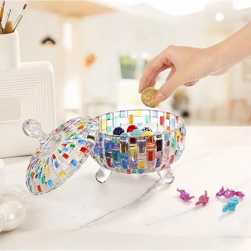 İskandinav Tarzı Cam Şekerlik  - Dried Fruit Mix incelemesi ve fiyatı