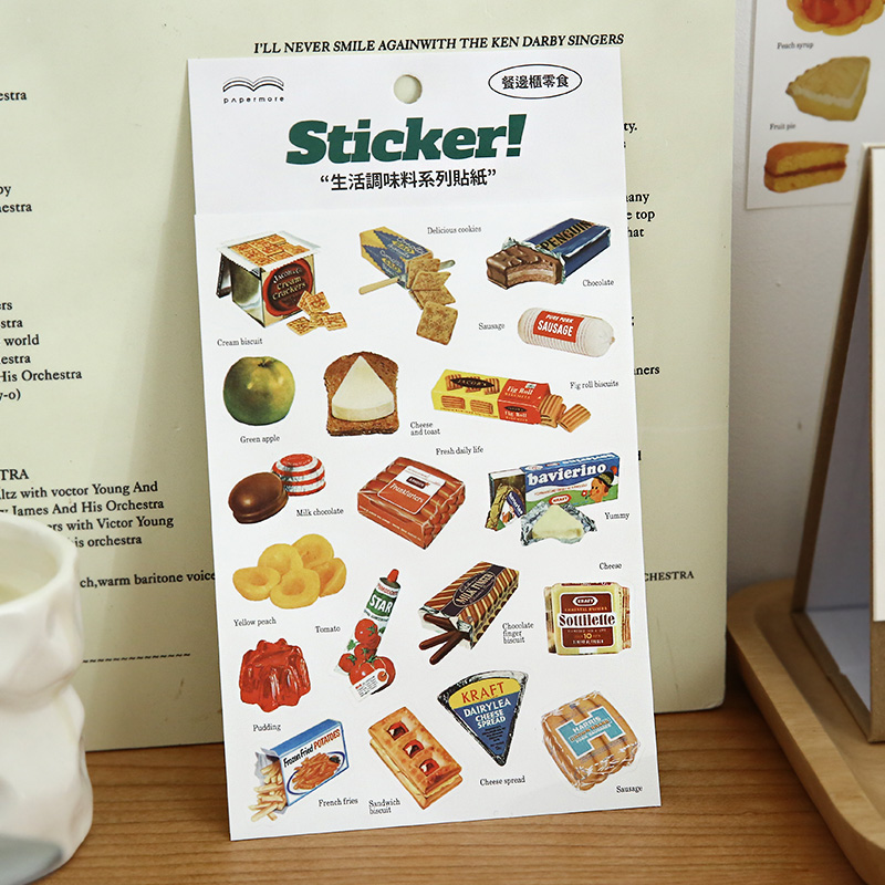 Sevimli Yiyecekler Çıkartması  - Junk Food Snacks incelemesi ve fiyatı