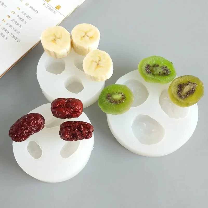 3d Meyve Silikon Kalıplar Muz  - Dried Fruit Mix incelemesi ve fiyatı