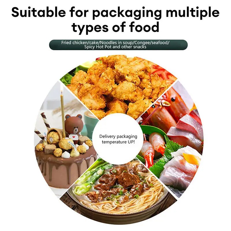 Taşınabilir Büyük Gıda Teslima - Food Snacks Delivery incelemesi ve fiyatı